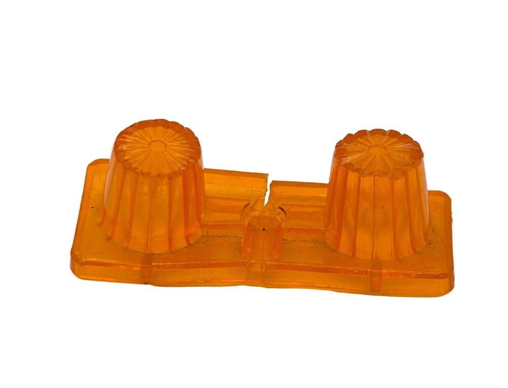 Vintage Nylint Amber Color Plastic Dual-Dome
